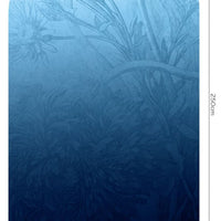 Blue Ombre Flower – Tapeta Łuk Standard