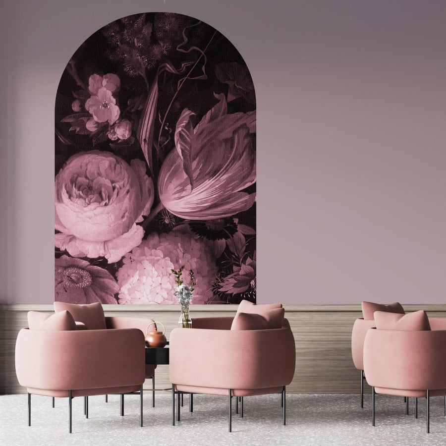 Boudoir Pink – Tapeta Łuk Standard