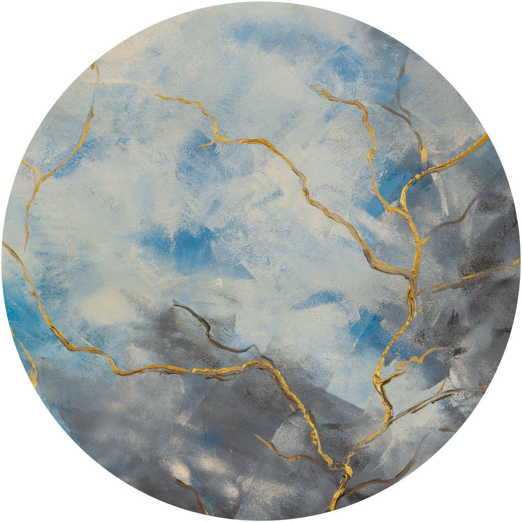 Aqua – Tapeta Koło Standard