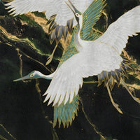 Emerald Tsuru – Tapeta Łuk Standard