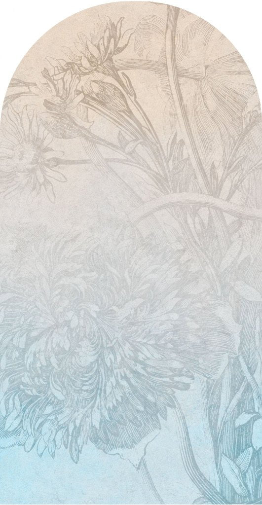 Sisal Ombre Flower – Tapeta Łuk Standard