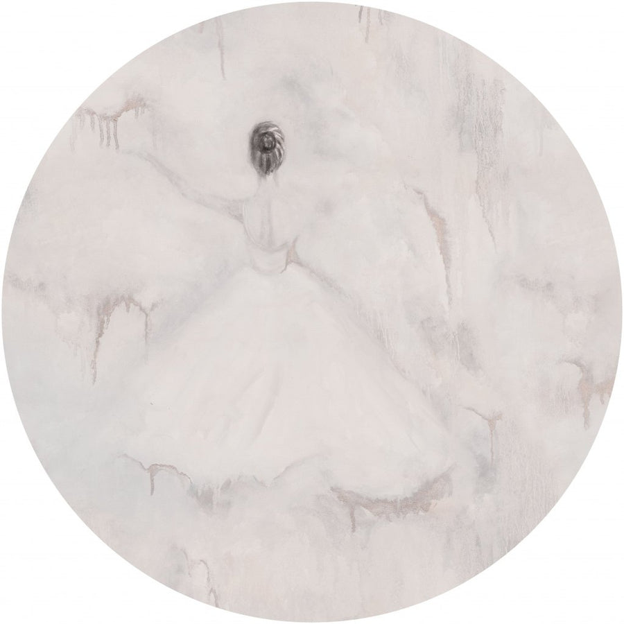 Lady Light – Tapeta Koło Standard