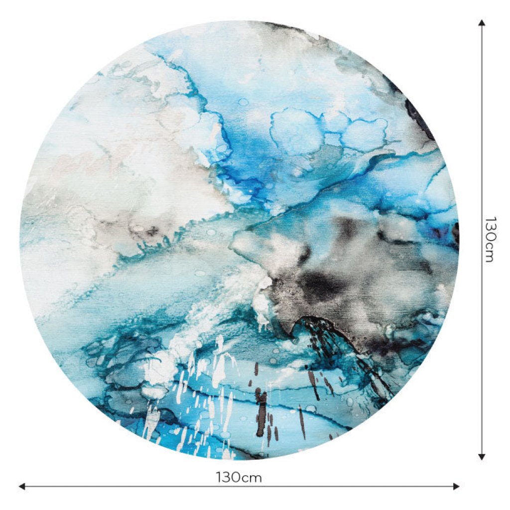 Lago – Tapeta Koło Standard