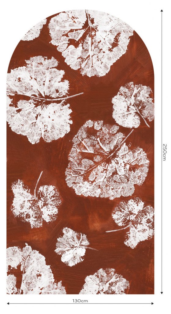 Foglia Rust – Tapeta Łuk Standard