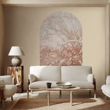 Rust Ombre Flower – Tapeta Łuk Standard