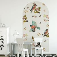 Uccello Cantante Cream – Tapeta Łuk Standard