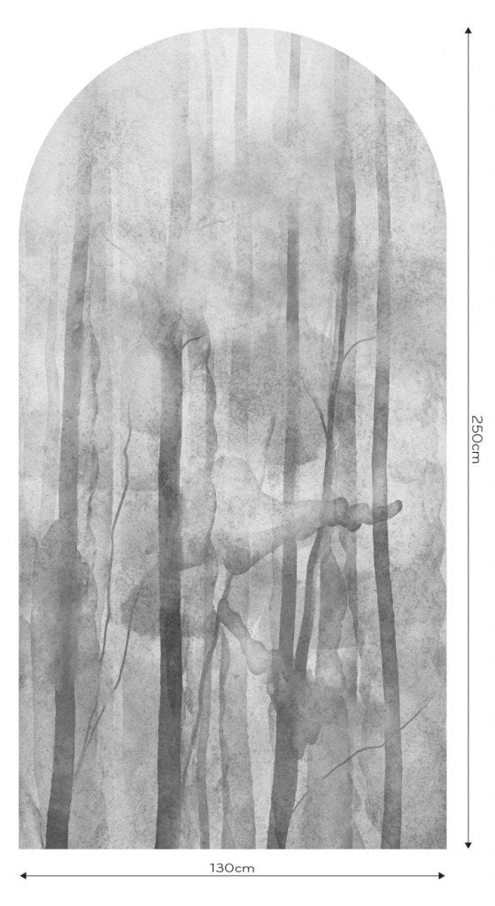 Mori Grey – Tapeta Łuk Standard