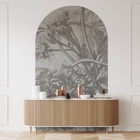 Grey Flower – Tapeta Łuk Standard