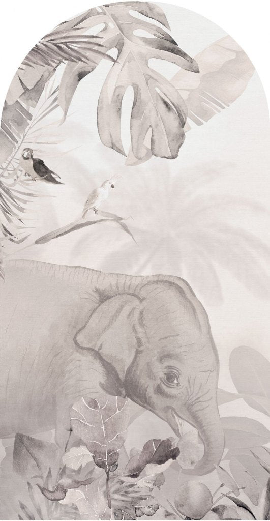 Jungle Beige – Tapeta Łuk Standard