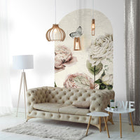 Roses Dream White – Tapeta Łuk Standard