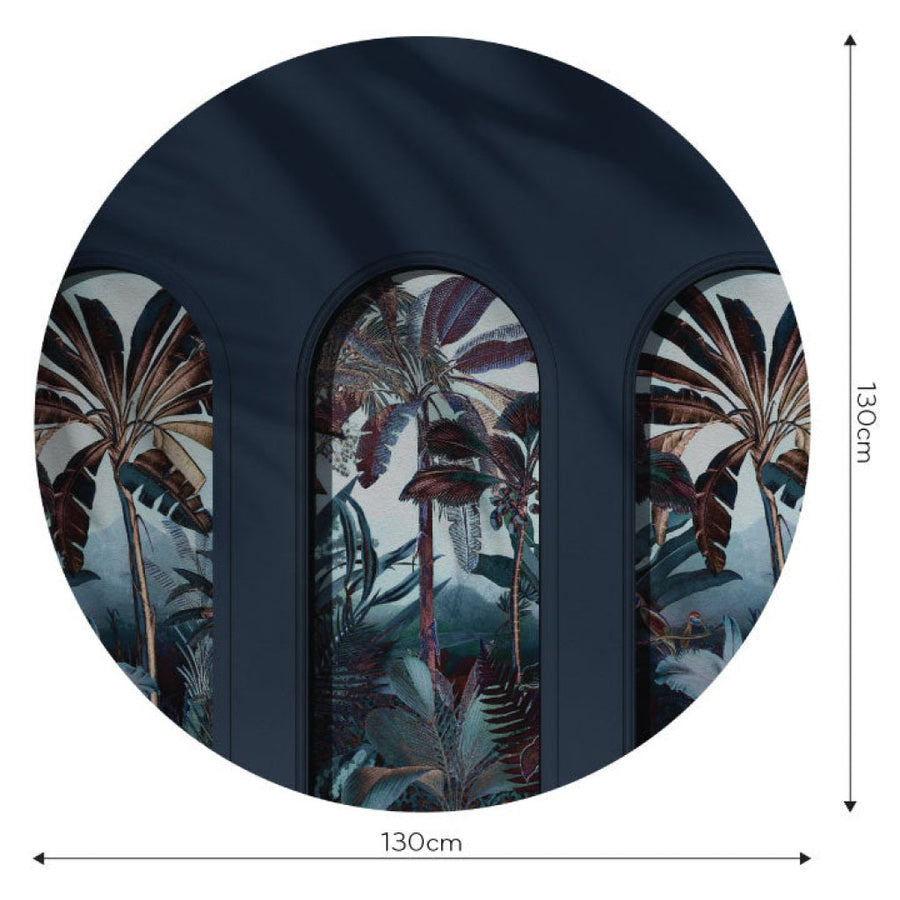 Libra Graphite Robinson – Tapeta Koło Standard