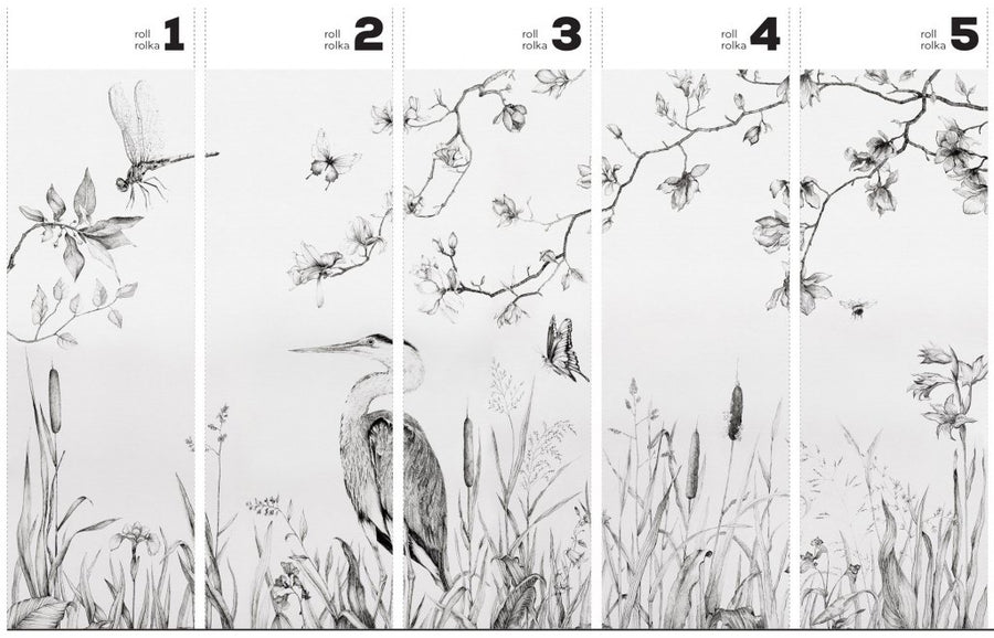 Heron  – Tapeta w rolkach