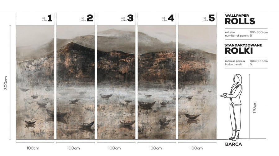 Barca – Tapeta w rolkach