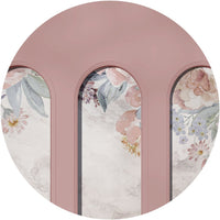 Libra Pink Nettare – Tapeta Koło Standard