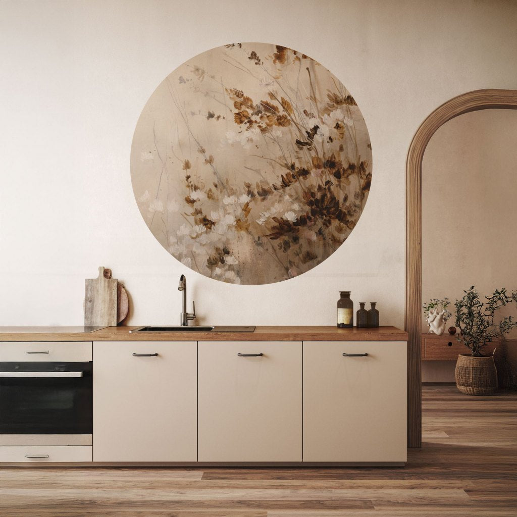 Marron – Tapeta Koło Standard