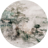 Bonzai – Tapeta Koło Standard