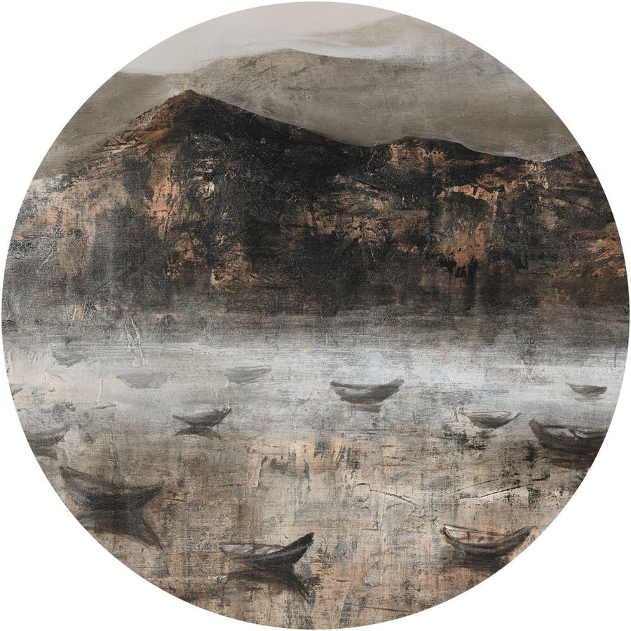 Barca – Tapeta Koło Standard