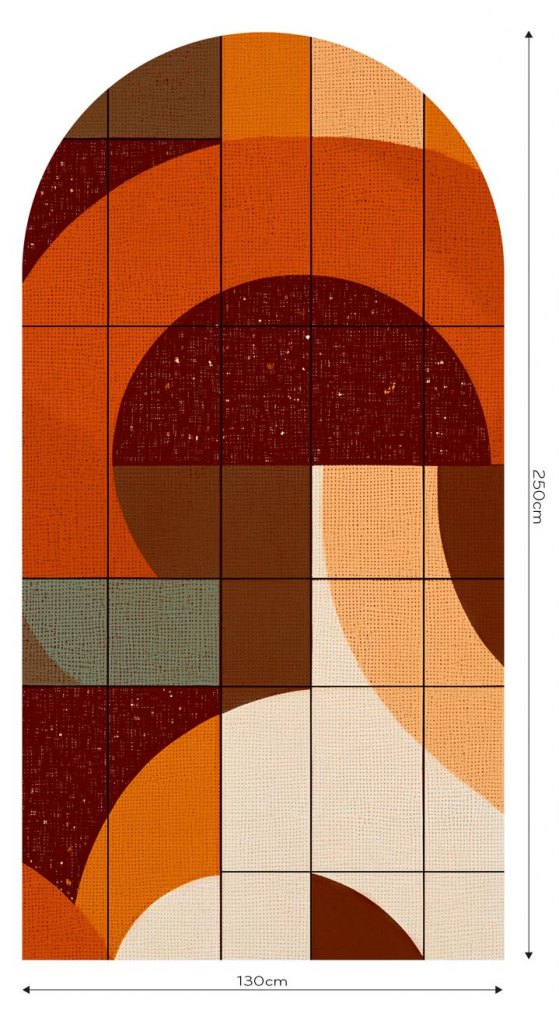 Retro – Tapeta Łuk Standard