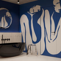 Couple Cobalt – Tapeta na wymiar