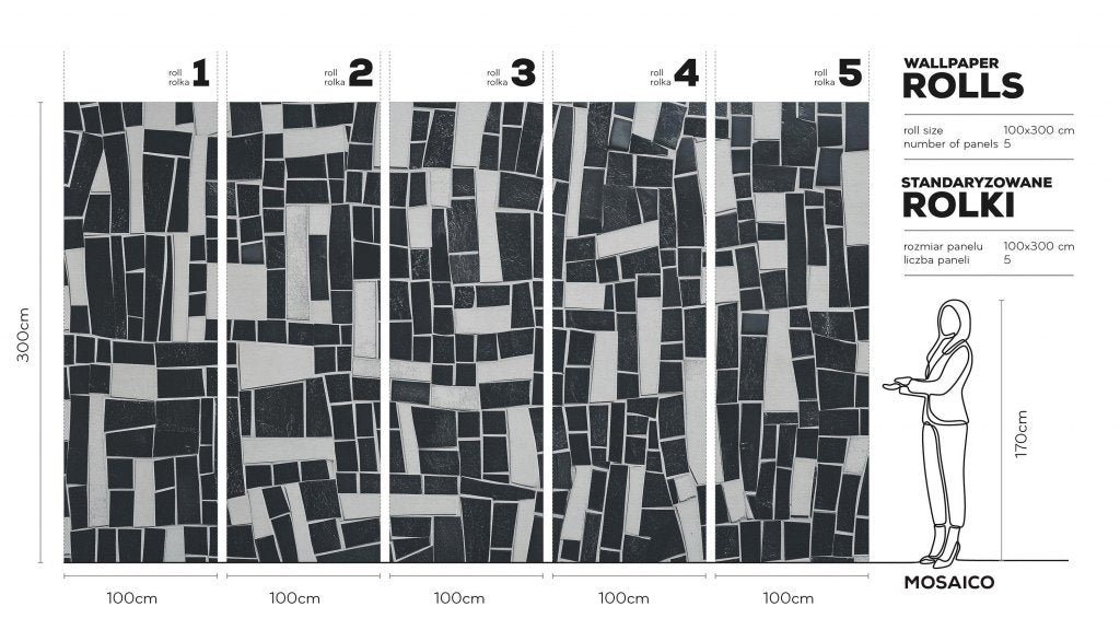 Mosaico – Tapeta w rolkach