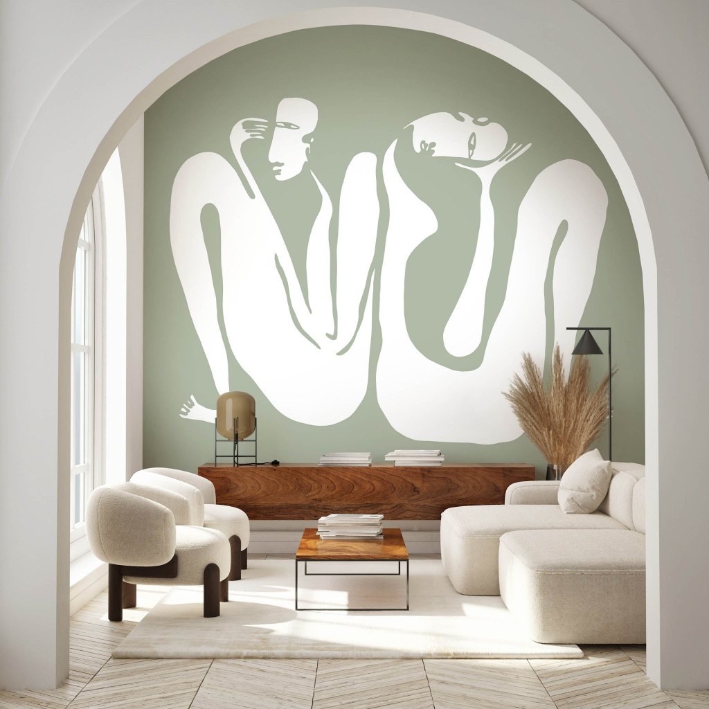 Couple Sage – Tapeta w rolkach