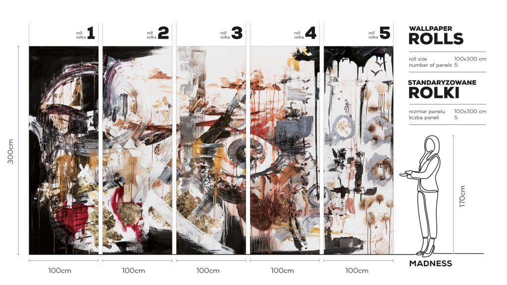 Madness – Tapeta w rolkach