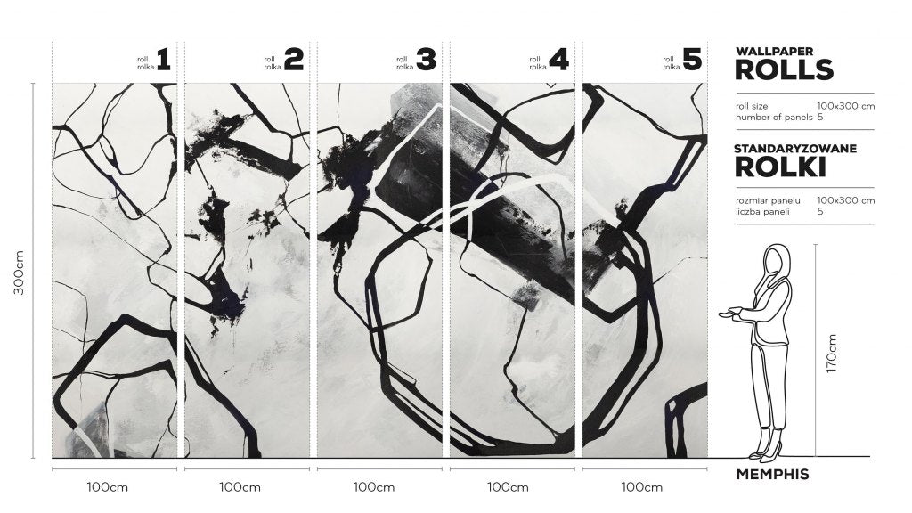 Memphis – Tapeta w rolkach