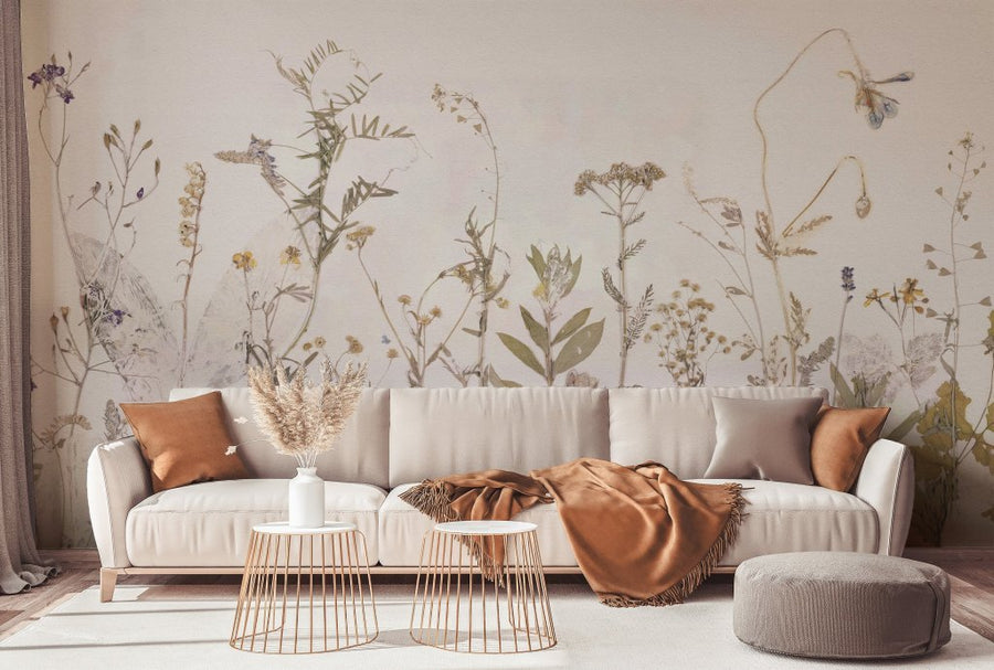 Campo di erbe – Tapeta na wymiar