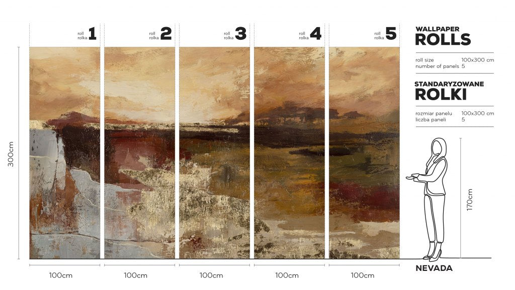 Nevada – Tapeta w rolkach