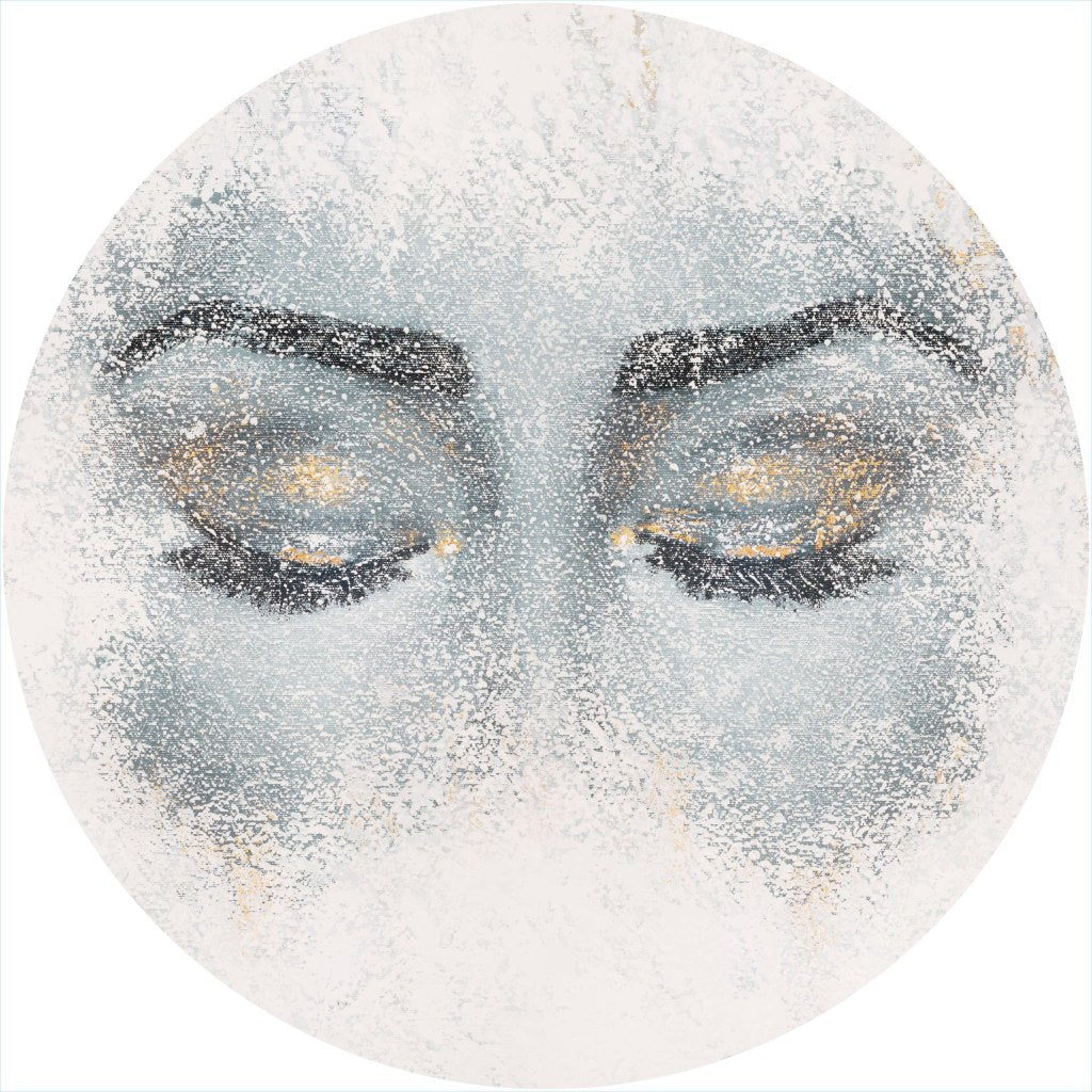 Meditation – Tapeta Koło Standard