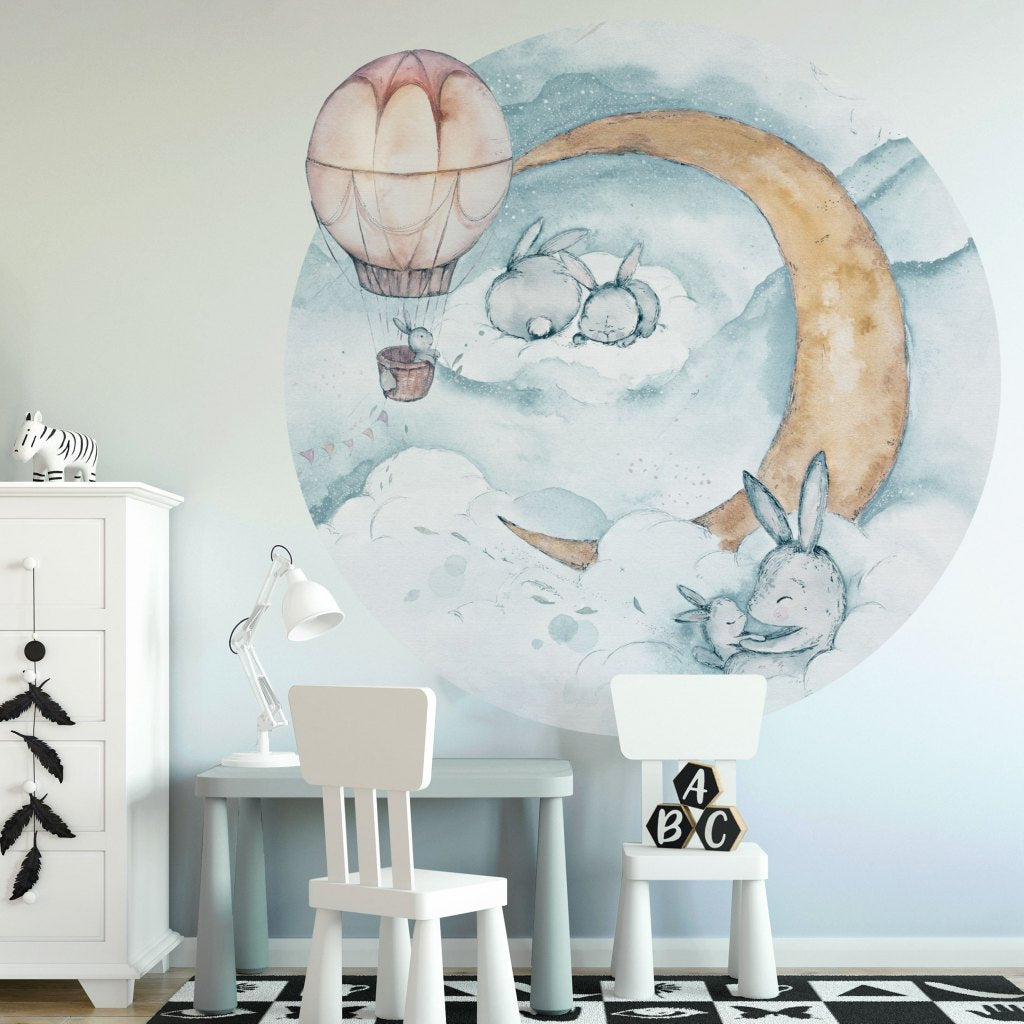 Moonie Vivid – Tapeta Koło Standard