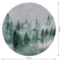 Nebbia – Tapeta Koło Standard