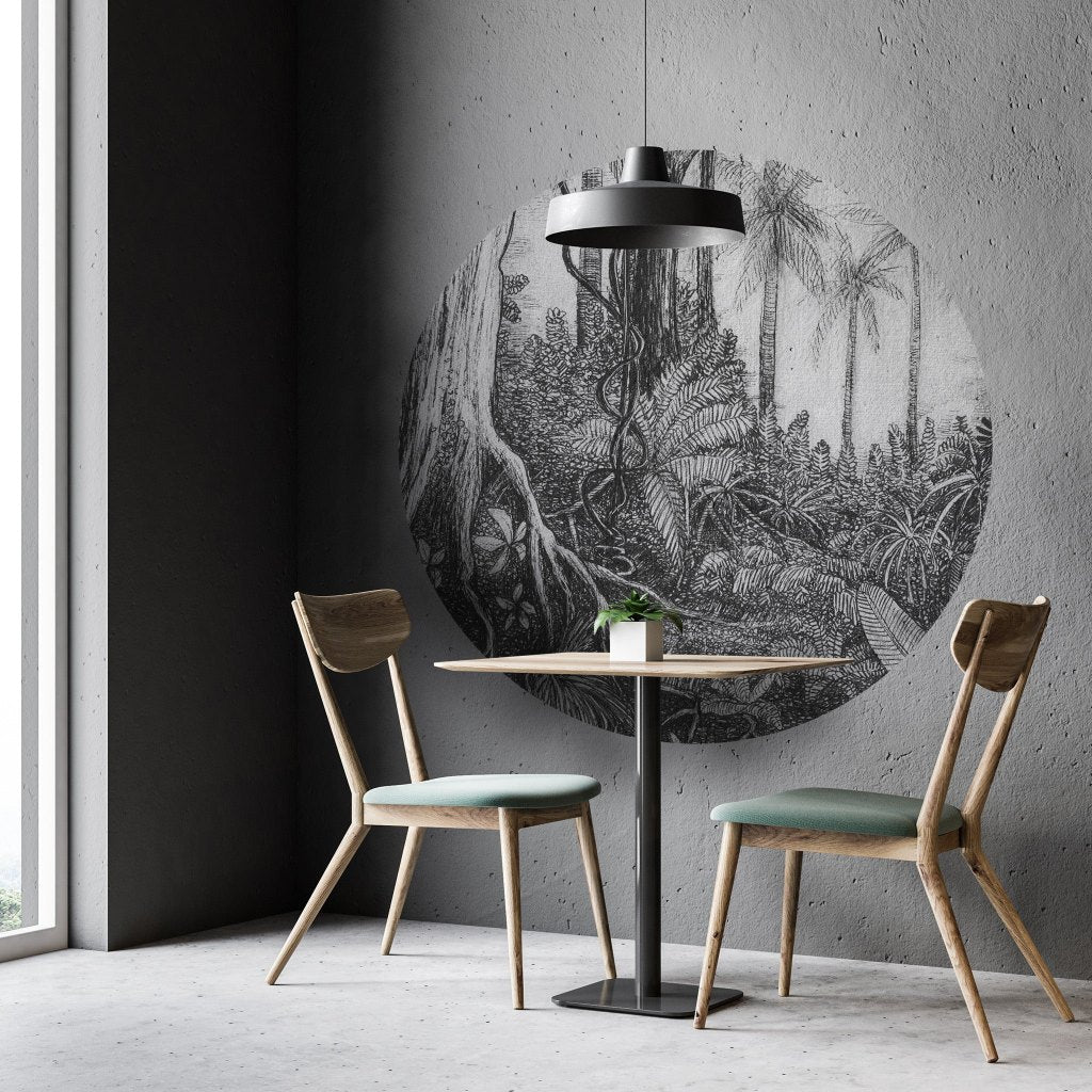 Ness – Tapeta Koło Standard