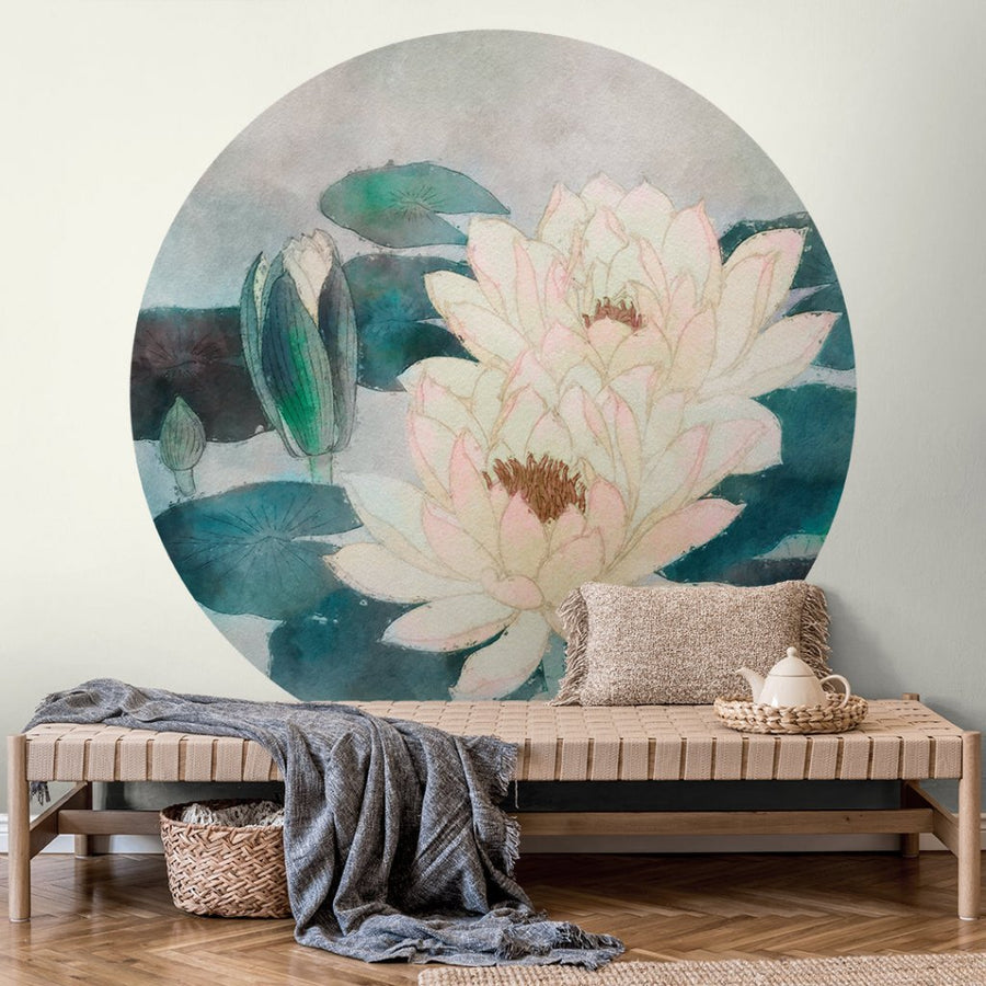 Ophelia – Tapeta Koło Standard