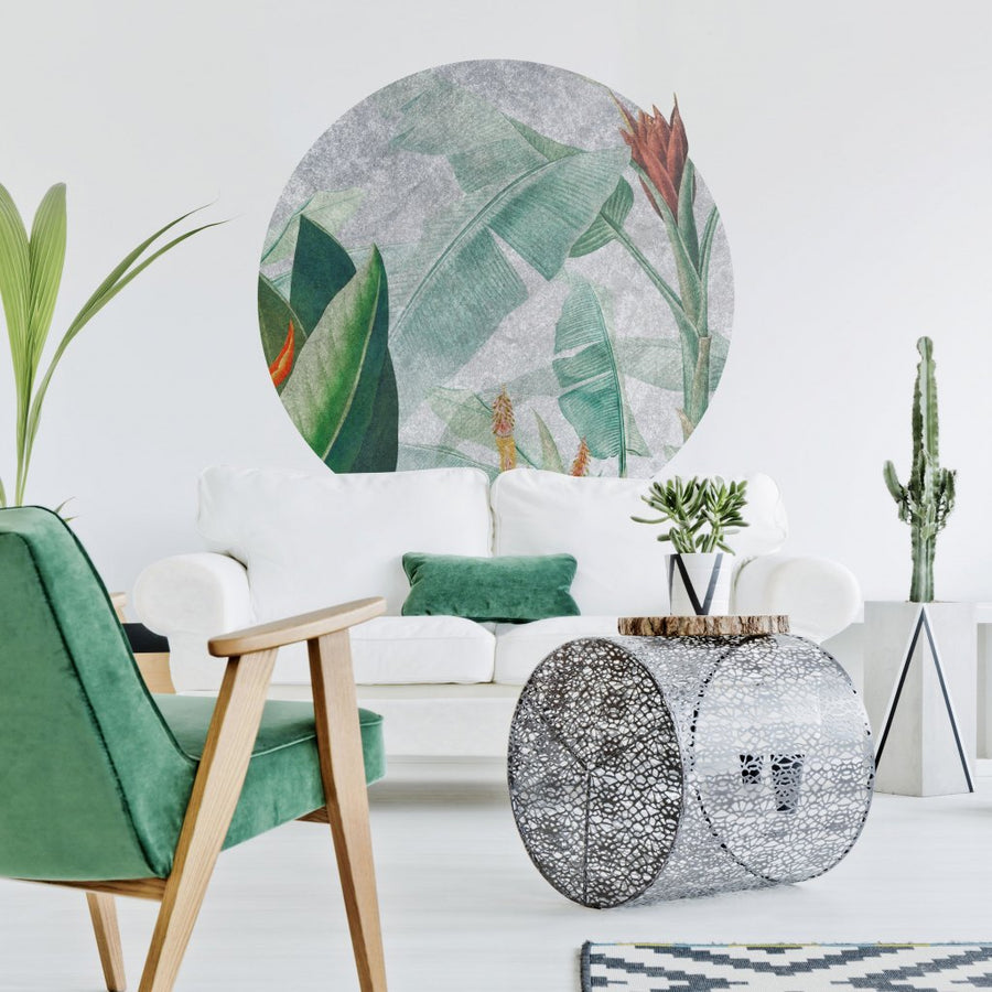 Rainforest Vivid – Tapeta Koło Standard