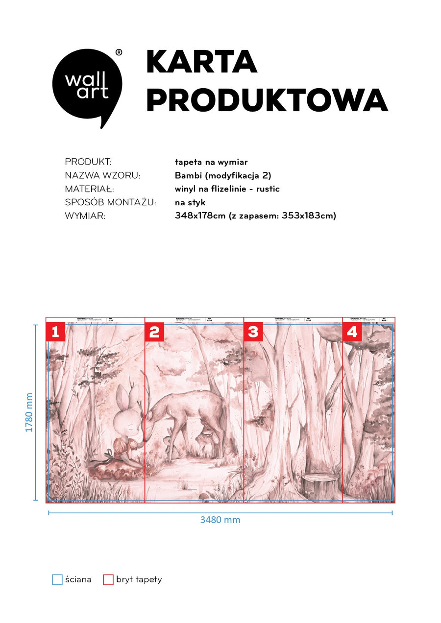 Bambi rustic 348x178