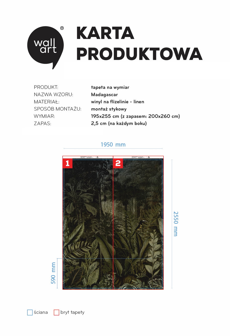 Magadascar linen 195x265