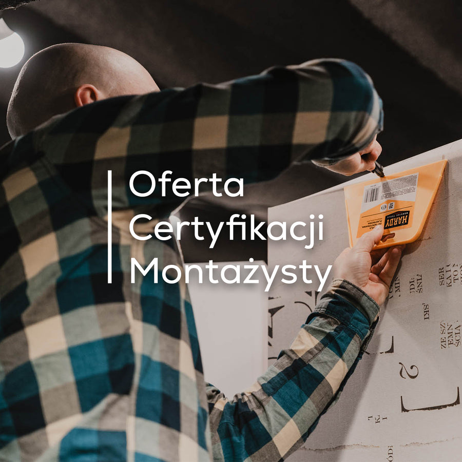 Certyfikacja montażysty - Tapety na wymiar+AQUA ZONE - 8-9.01.2026 Warszawa