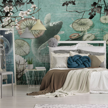 Hanami winyl na siatce 100x215